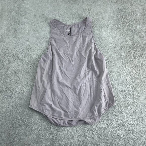 Zyia Active Womens Performance Tank Top M Nylon/Spandex Lavender Gray NWT 2476 - Picture 1 of 8